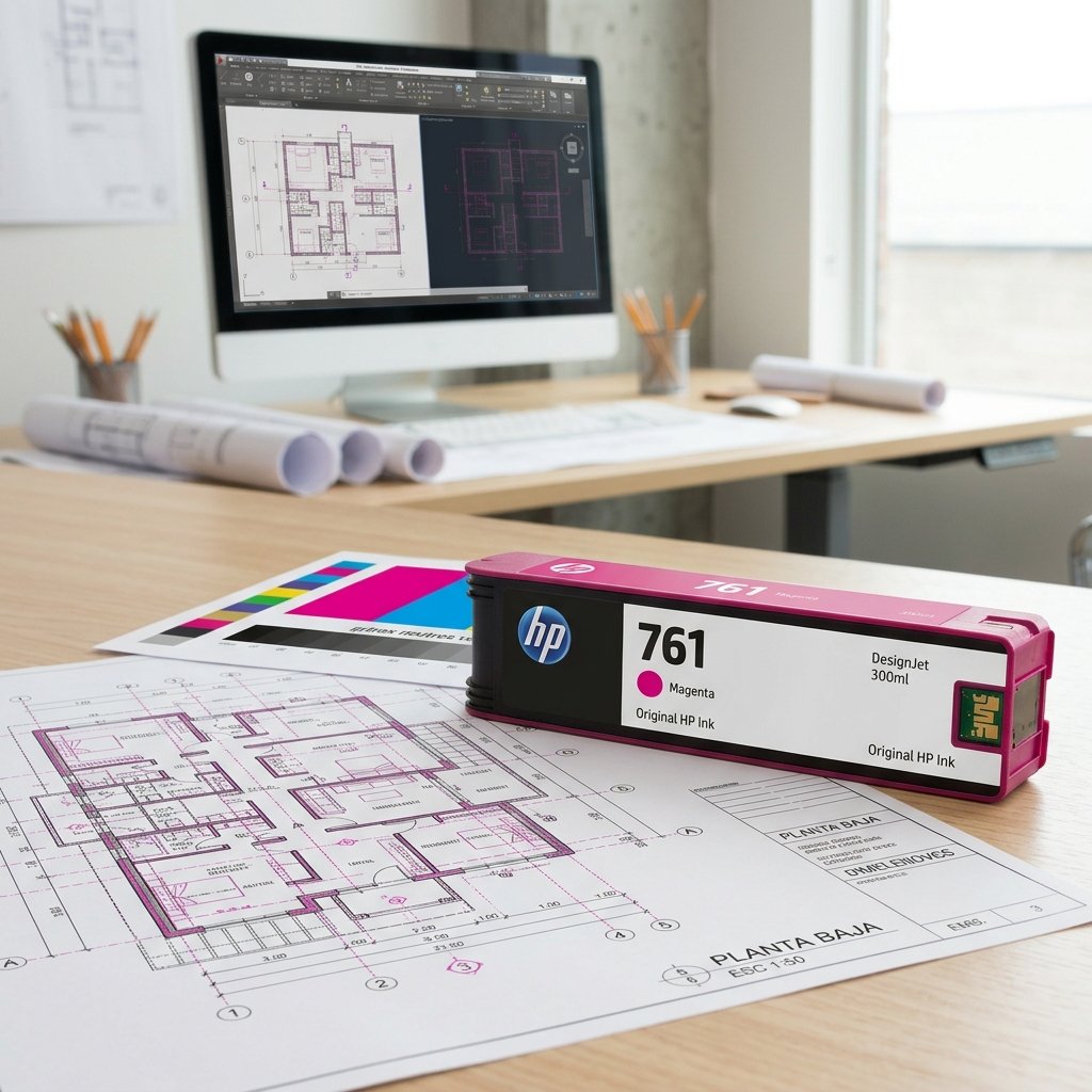 Plotter compacto para oficina