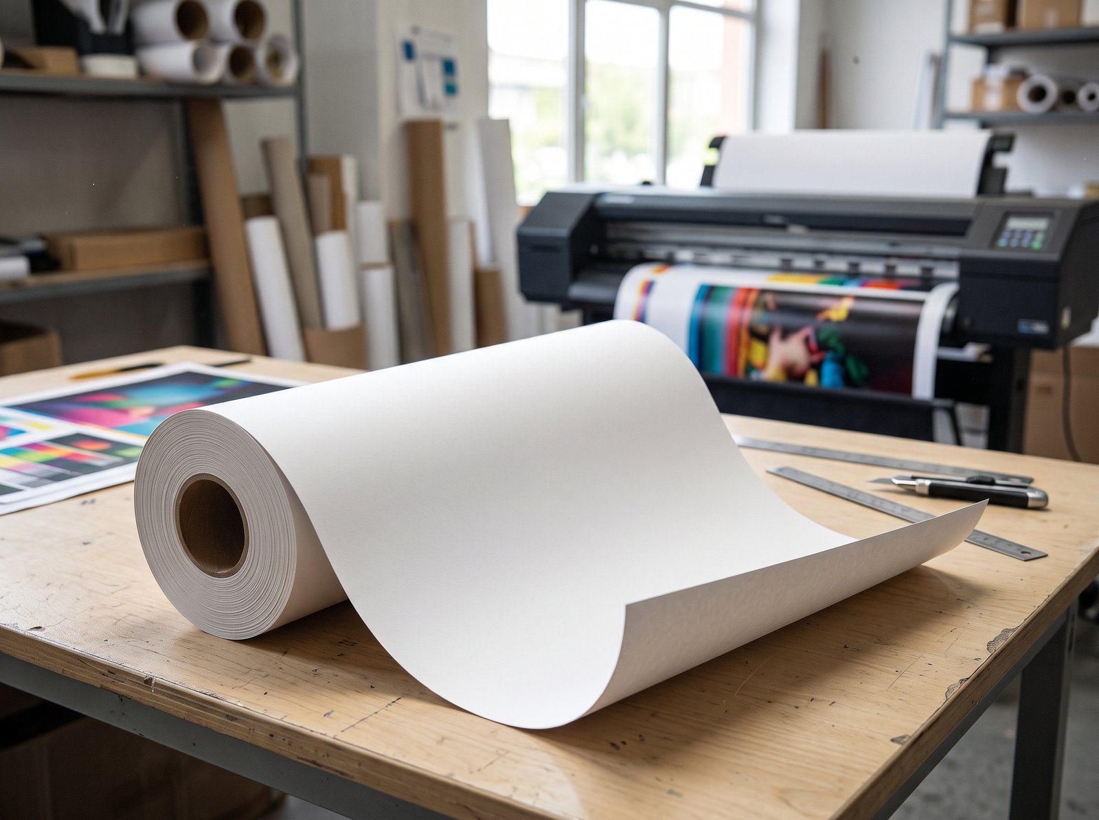 Plotter compacto para oficina